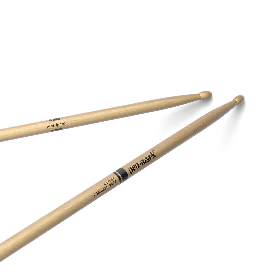 Baquetas 74 7B Madera Hickory Forward Pro Mark 1