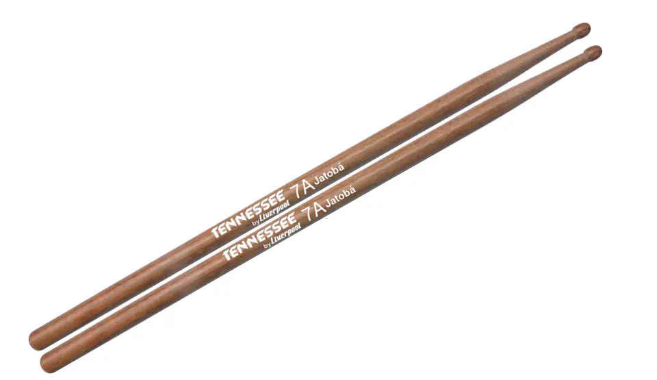 Baquetas Liverpool Tennessee Jatoba 7A punta Madera TN-JAT-7AM 1