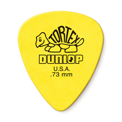 Uñetas Dunlop Tortex Estandar 418R 0.73 Bolsa 72Un