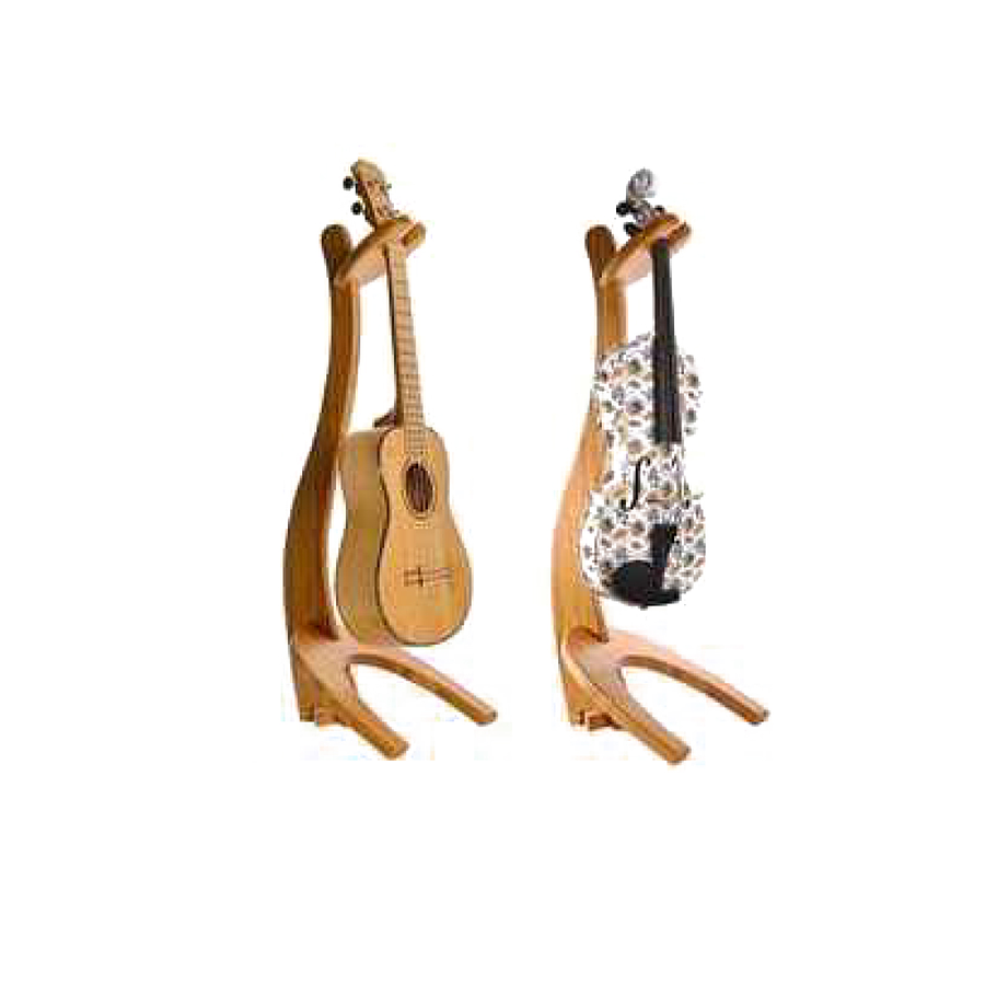 Atril Para Ukelele Dlx Madera Ap-W013