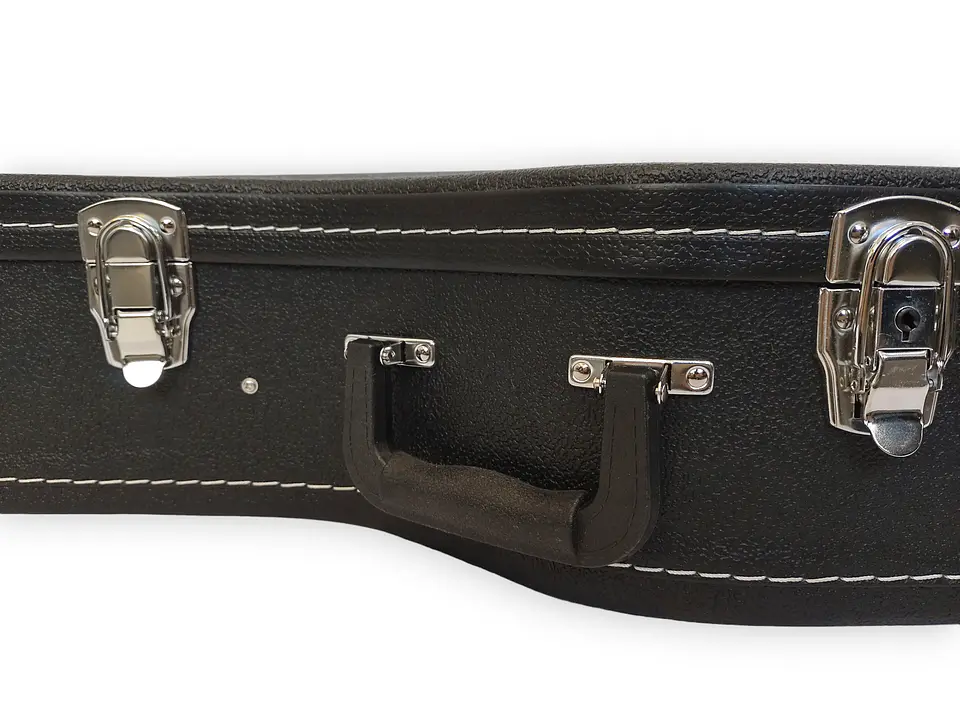 Case Music Bags Para Guitarra Clásica De 39 Cuero Negro Mub 5