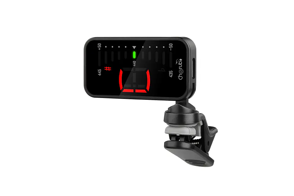 Afinador Cromático Clip-on Cherub Wst-551C 1