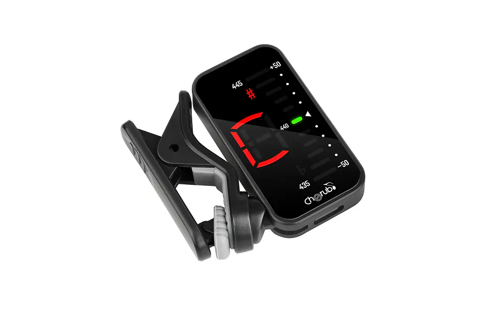 Afinador Cromático Clip-on Cherub Wst-551C 4