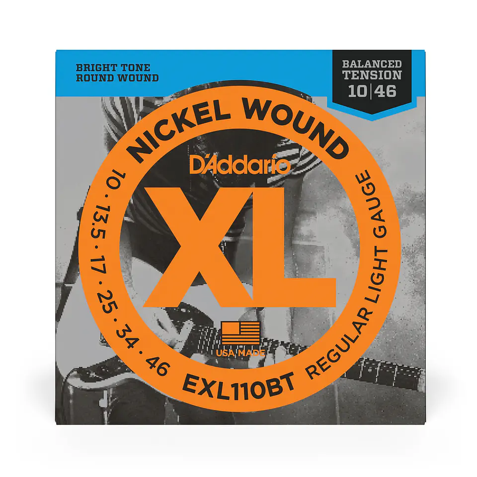 Set Cuerdas Guitarra Eléctrica 10-46 EXL110BT Daddario 2