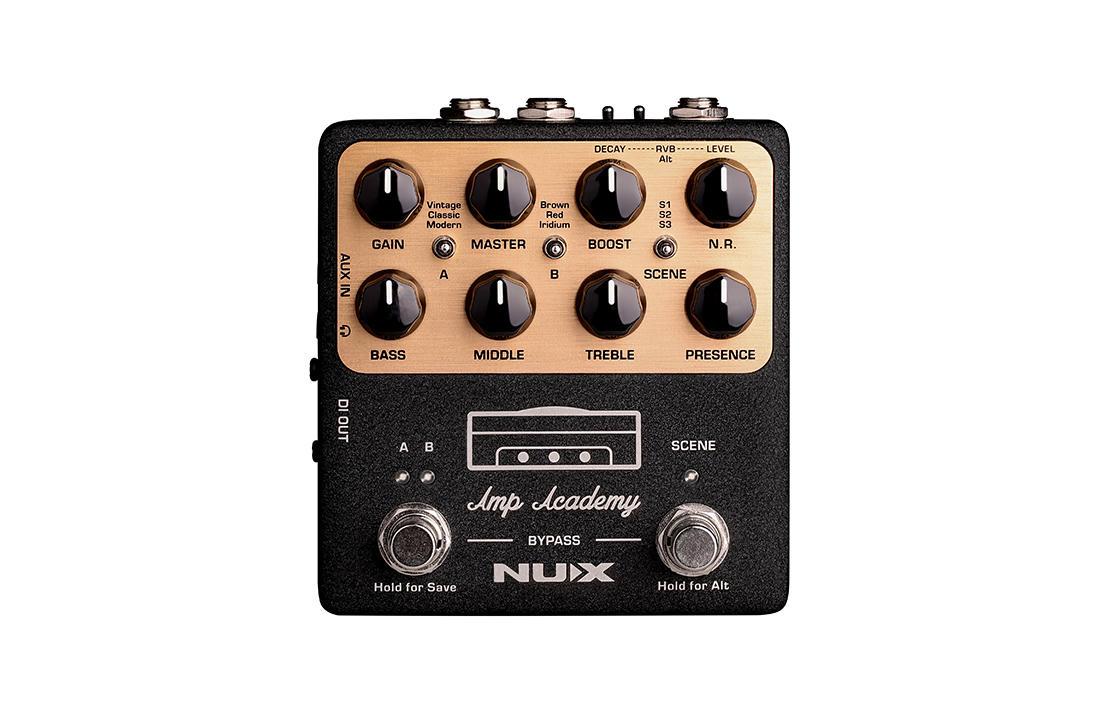 Simulador de Amplificador NUX para Guitarra Academy NGS-6