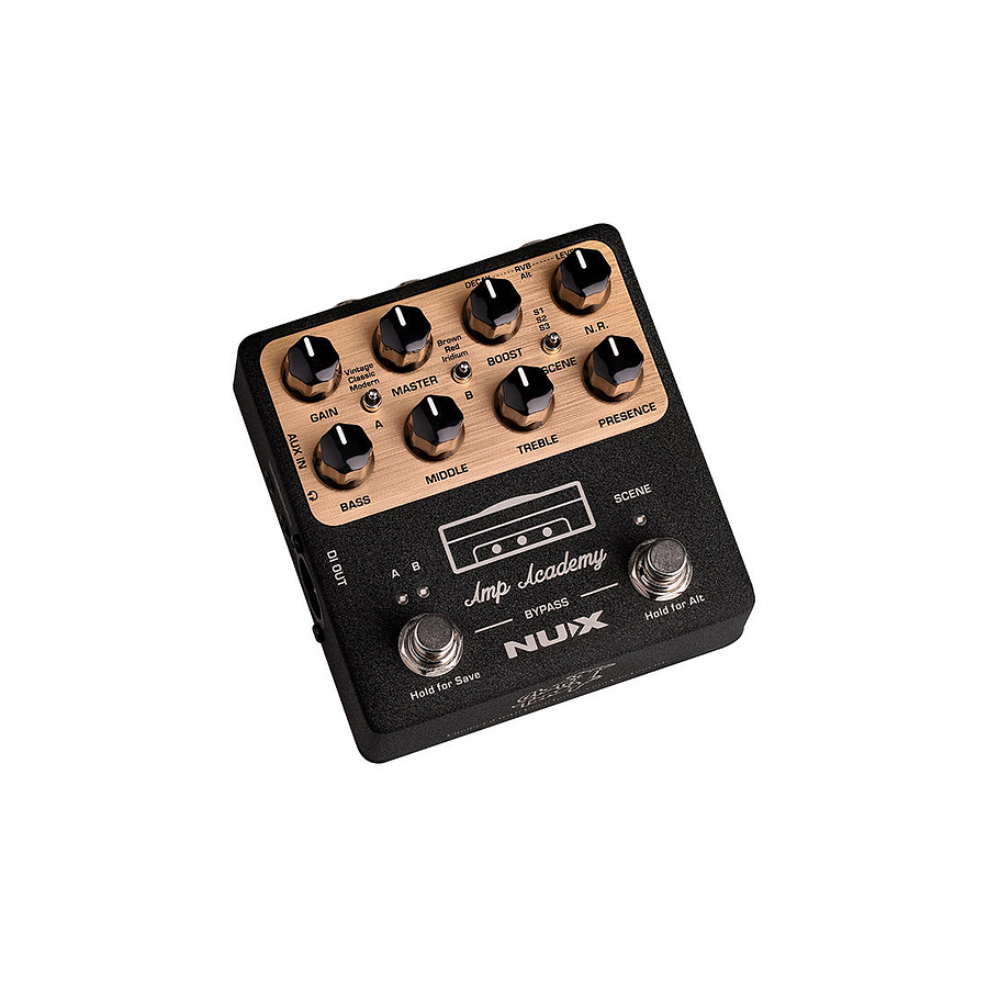 Simulador de Amplificador NUX para Guitarra Academy NGS-6