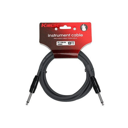 Cable de instrumento Kirlin de 3 mts IWCX-201B-3