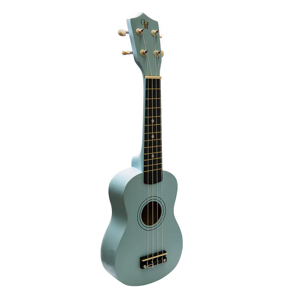 Full Pack Ukelele Sopr.Hana Azul+Afinador Clip+Strap Allegro 2