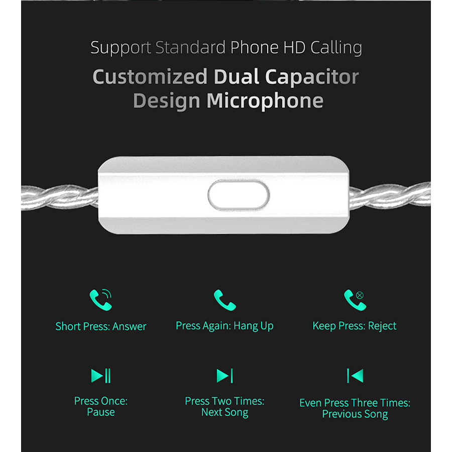 Audífono ZST X-MIC KZ