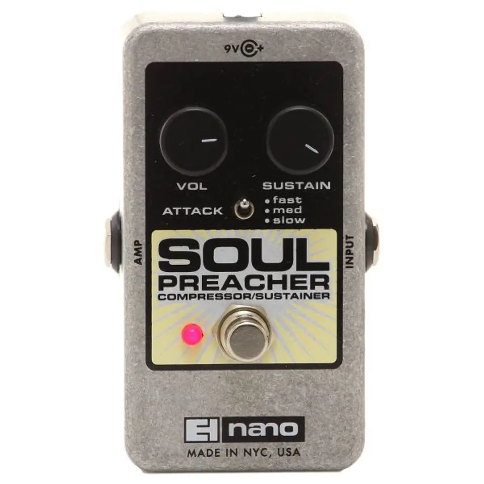 Pedal Compresor/sustain Soul Preacher Electro Harmonix 1
