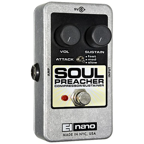 Pedal Compresor/sustain Soul Preacher Electro Harmonix