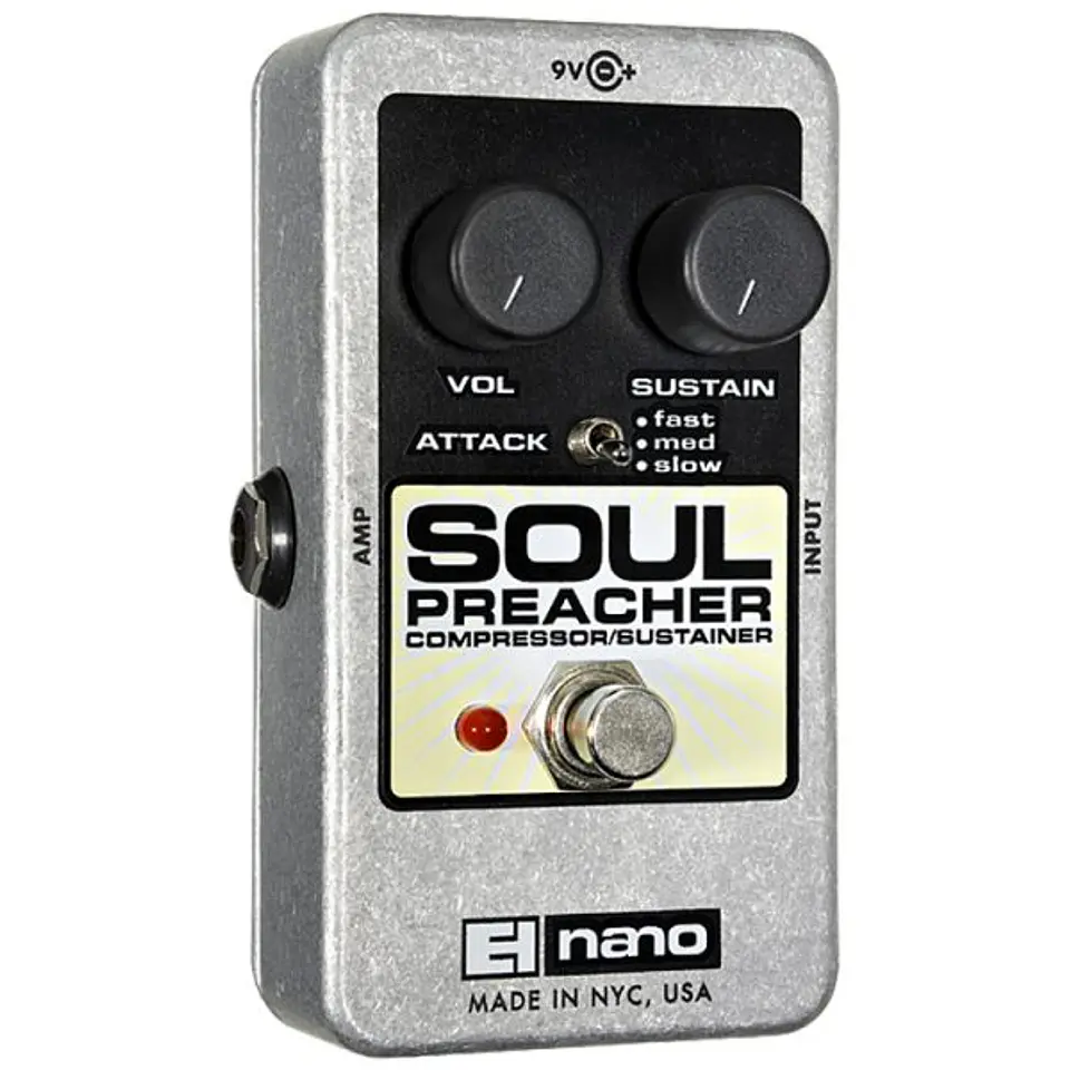 Pedal Compresor/sustain Soul Preacher Electro Harmonix 2