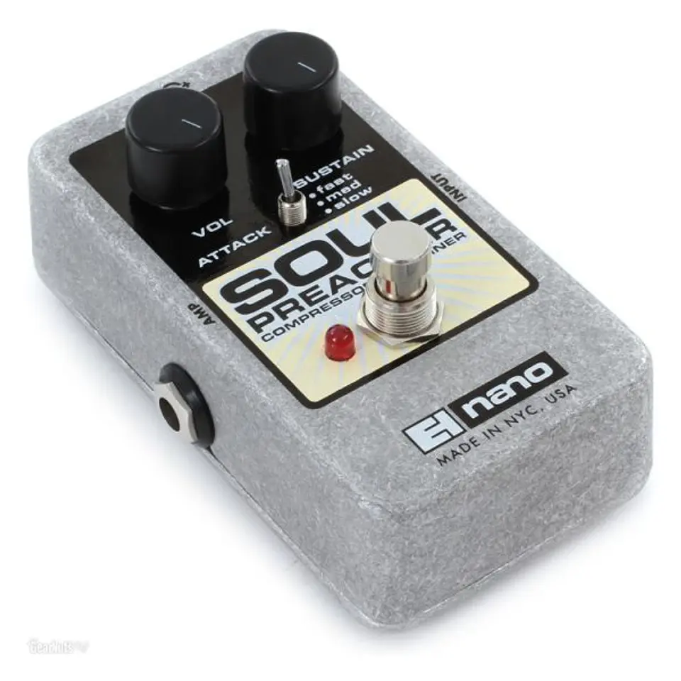 Pedal Compresor/sustain Soul Preacher Electro Harmonix 3