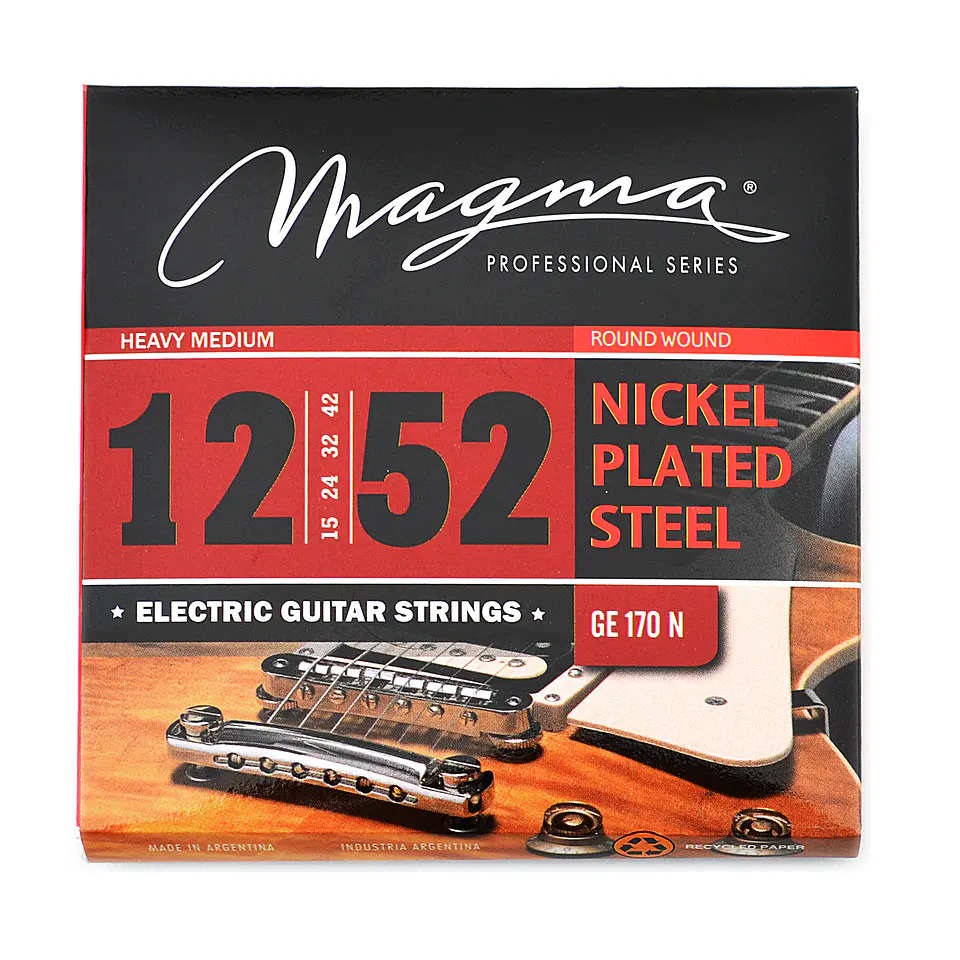 Set Cuerdas Guitarra Eléctrica  GE170N Magma 1
