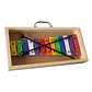 Metalófono Diatónico 13 Tonos Color Caja Madera All13Sc - Miniatura 1