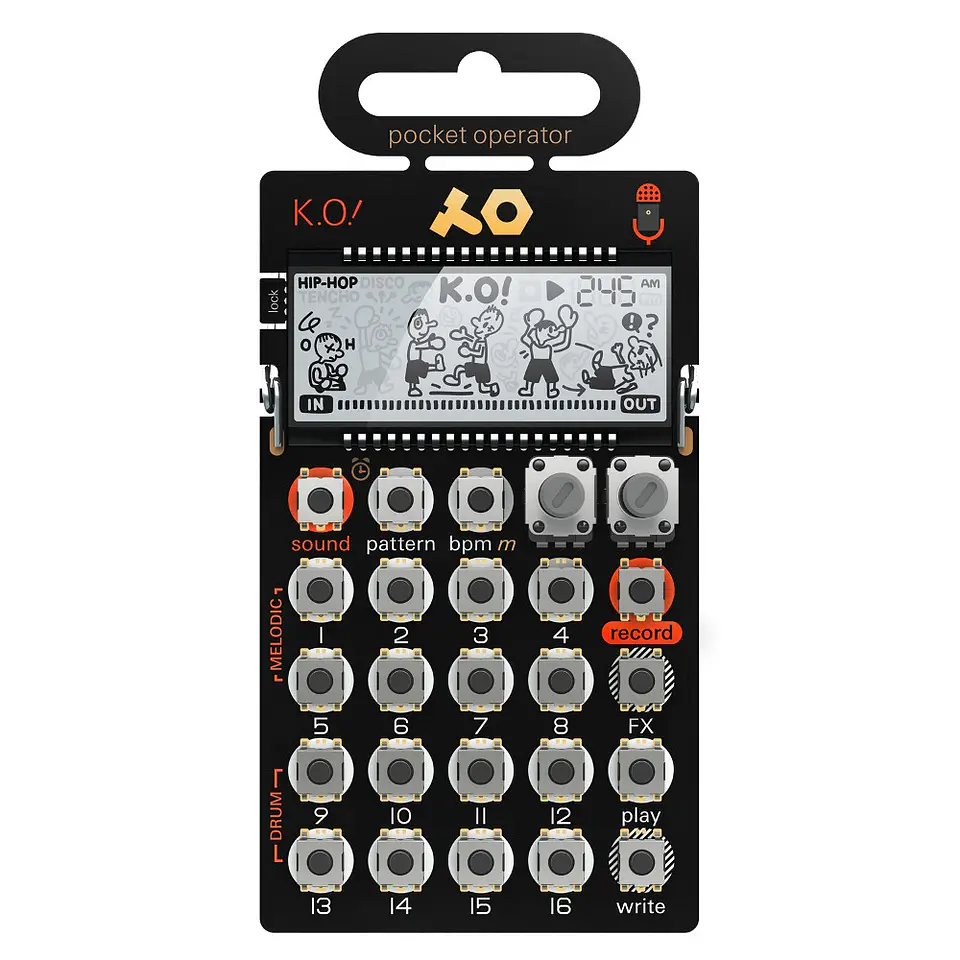 Te Pocket Operator Po-33 Knockout 1