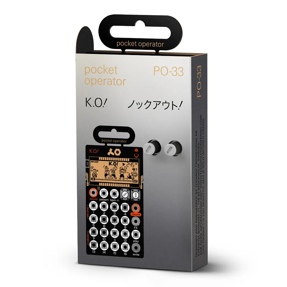 Te Pocket Operator Po-33 Knockout 2