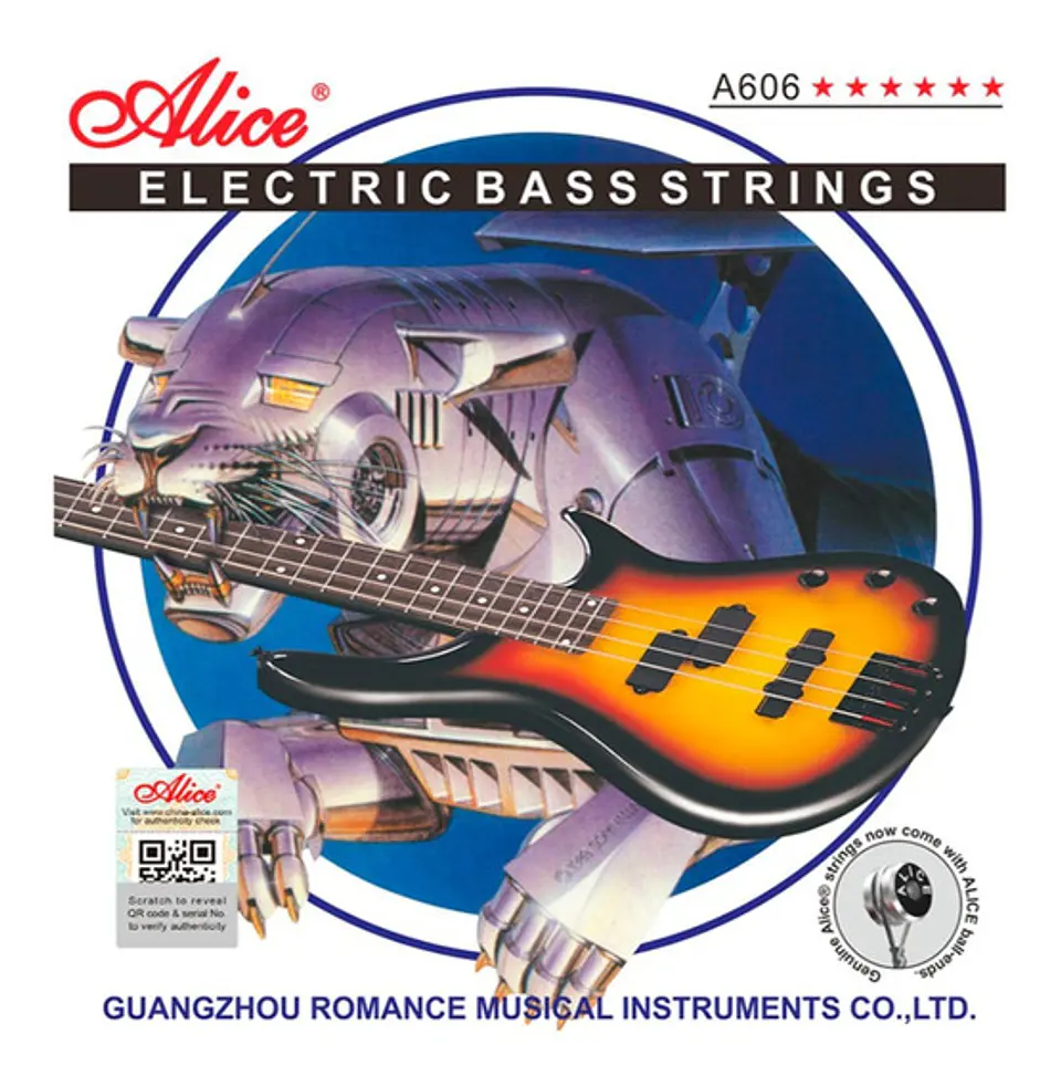 Cuerdas Bajo Eléctrico Alice A606M Alice 1
