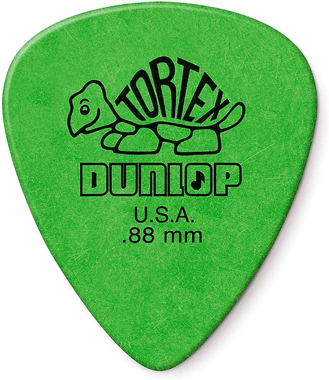 Set Uñetas Dunlop Tortex Verde 0.88mm