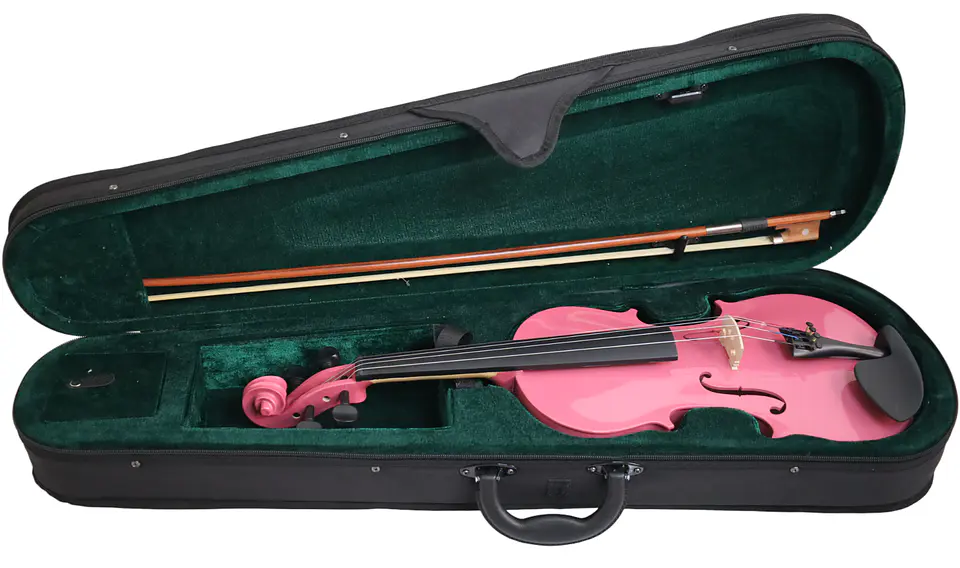 Violin Livorno Color Rosado 4/4 LIV-20PK 4