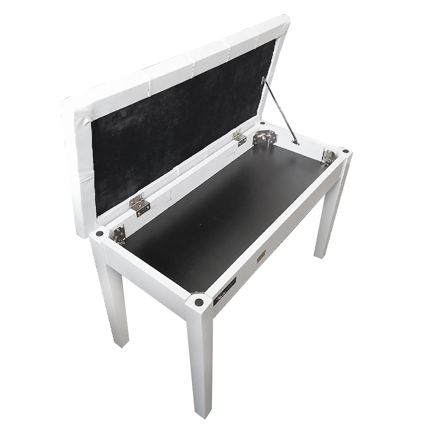 White Silla Para Piano Ap-5101 Open Box