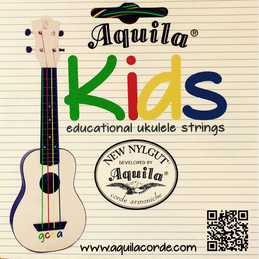 Set Aquila Para Ukelele Soprano Kids 160U