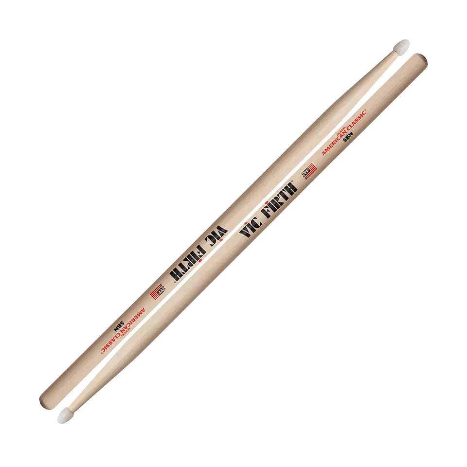 Baquetas Vic Firth 5B American Classic Punta de Nylon 2