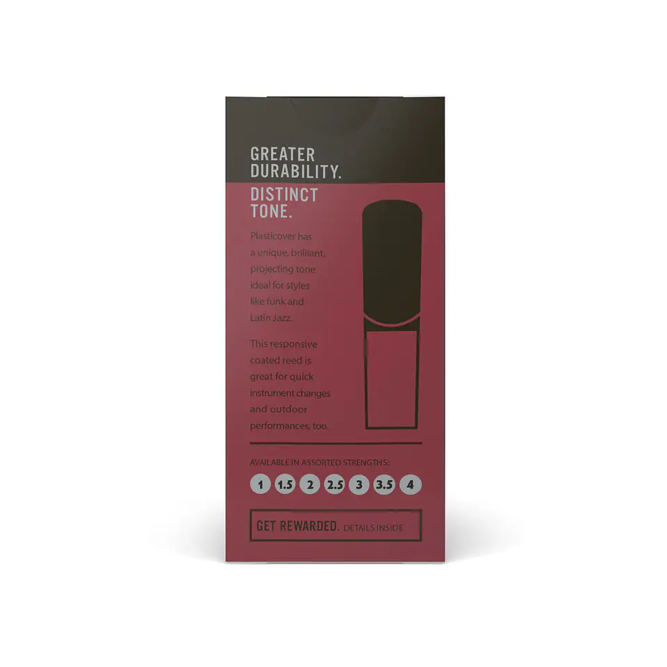 Cañas Saxo Alto 4.0 Plasticover pack 5 RRP05ASX400 Daddario 3