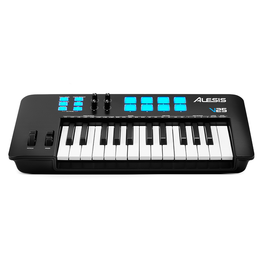 Controlador Midi 25 Teclas V25 MKII Alesis