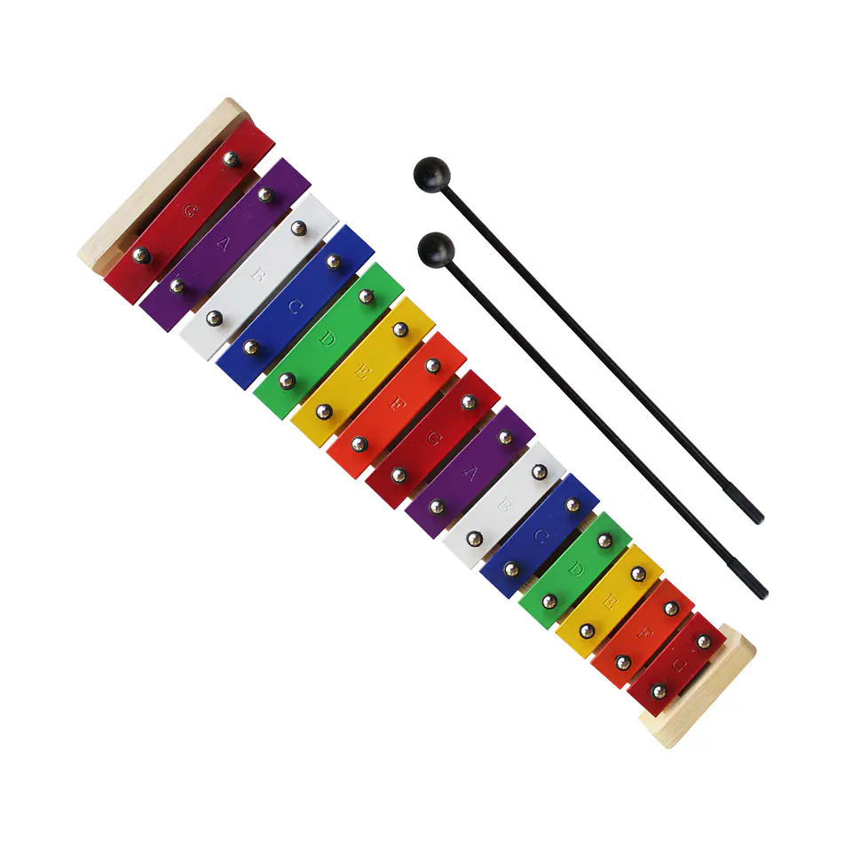 Metalófono Diatónico 15 Tonos Color All15A 1
