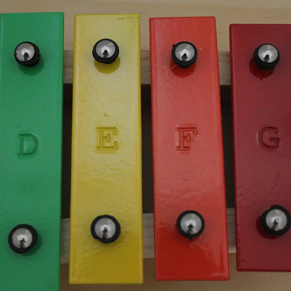 Metalófono Diatónico 15 Tonos Color All15A 2