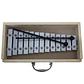 Metalófono Diatónico 13 Tonos Aluminio Caja Madera All13Ag - Miniatura 1