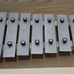 Metalófono Diatónico 13 Tonos Aluminio Caja Madera All13Ag - Miniatura 3