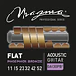 Set Cuerdas Guitarra Acustica Flat GA130PBF Magma - Miniatura 2