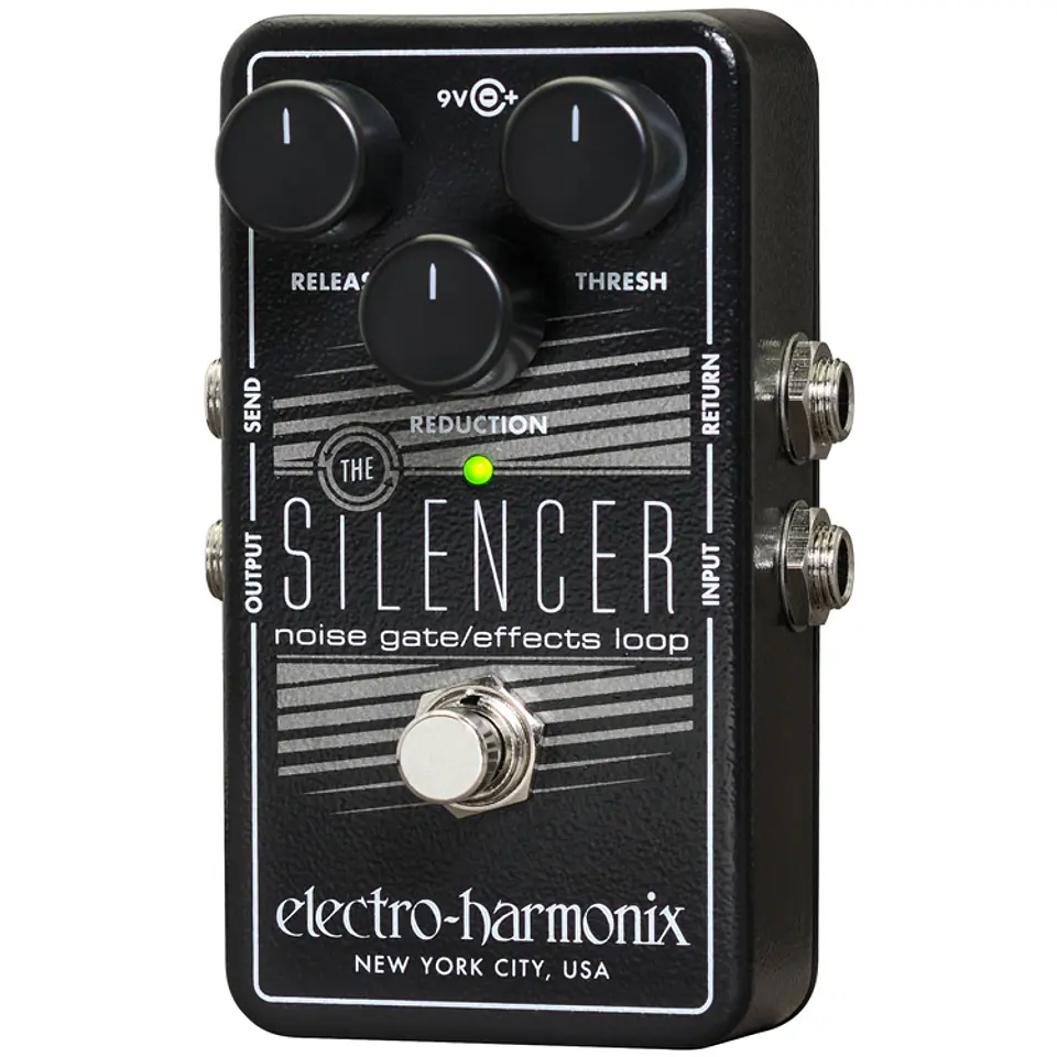 Pedal Noise Gate/Looper de efectos Electro-Harmonix Silencer 3