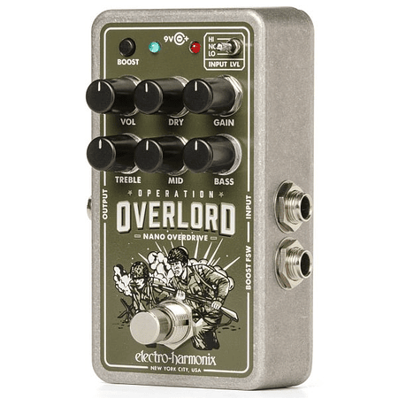 Pedal Overdrive Nano Operation Overlord Electro Harmonix