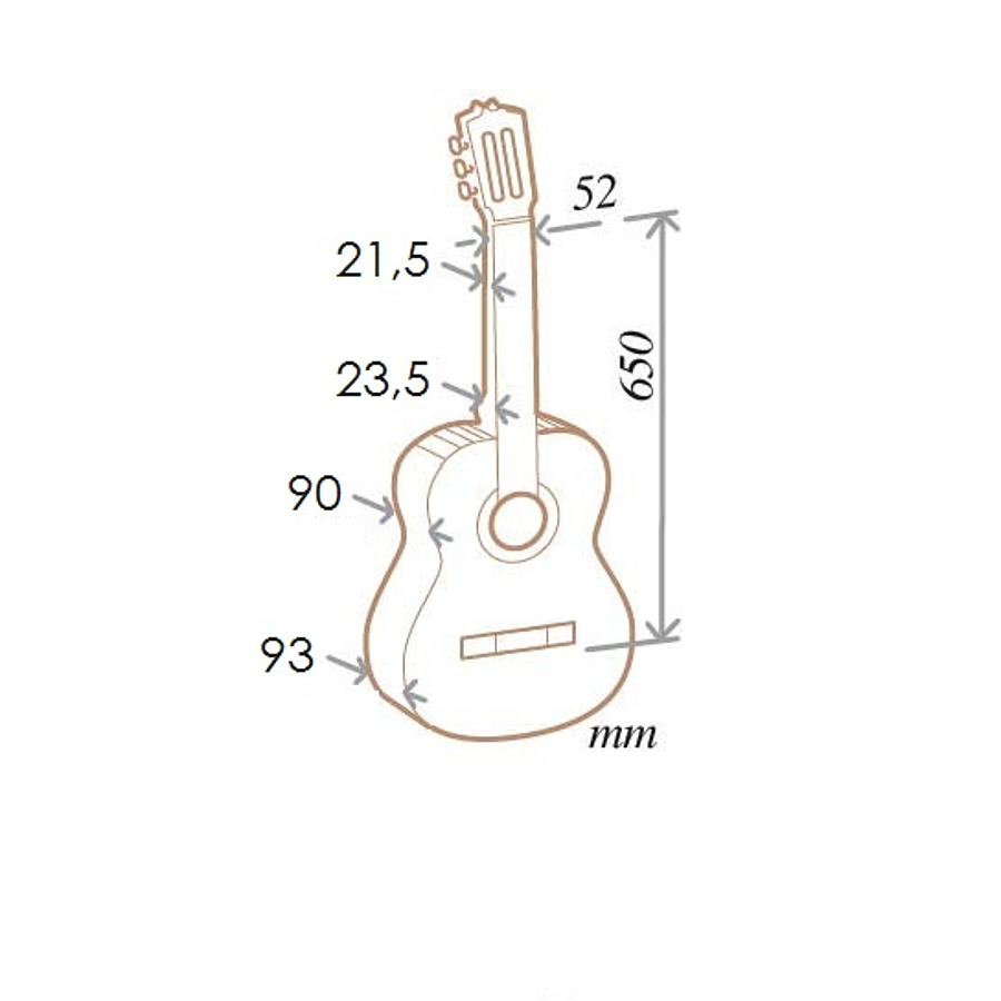 Guitarra Clásica Almansa FLAMENCO 413