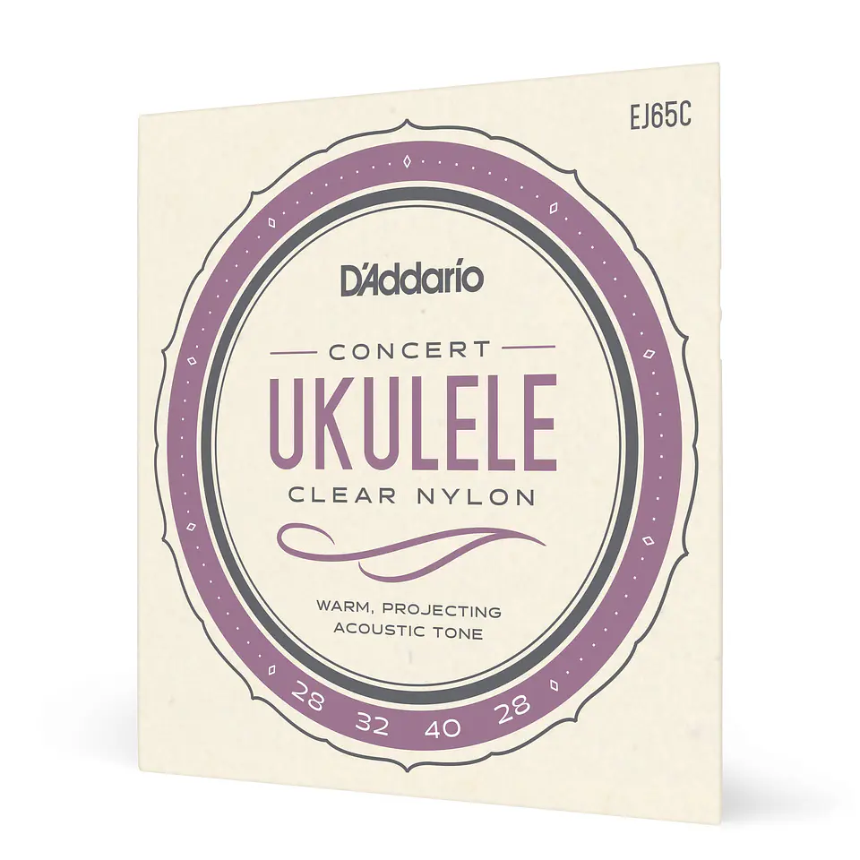 Set de cuerdas Ukelele Concert Clear EJ65C Daddario 1