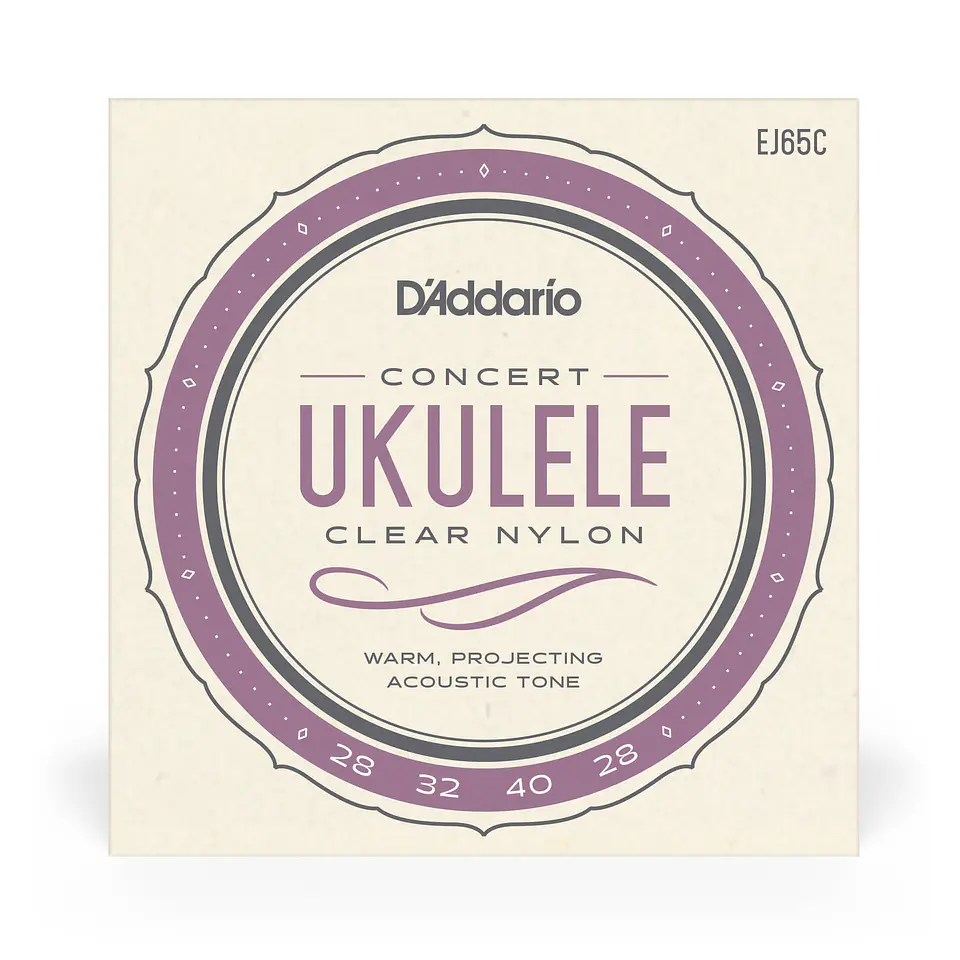Set de cuerdas Ukelele Concert Clear EJ65C Daddario 2
