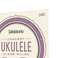 Set de cuerdas Ukelele Concert Clear EJ65C Daddario - Miniatura 4