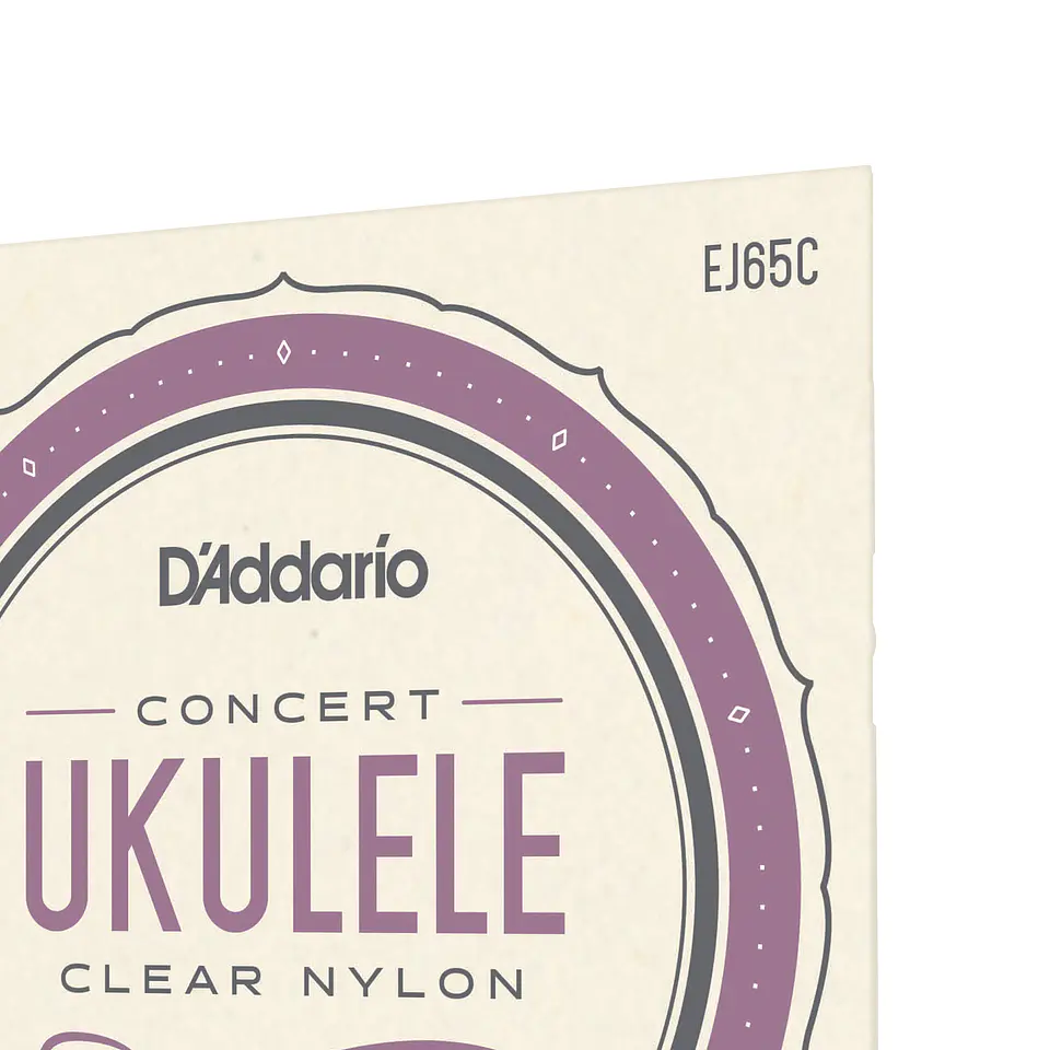 Set de cuerdas Ukelele Concert Clear EJ65C Daddario 4