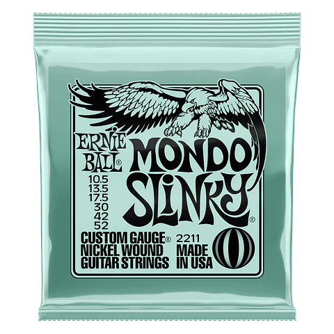 SET DE CUERDAS ERNIE BALL MONDO SLINKY 10.5 – 52