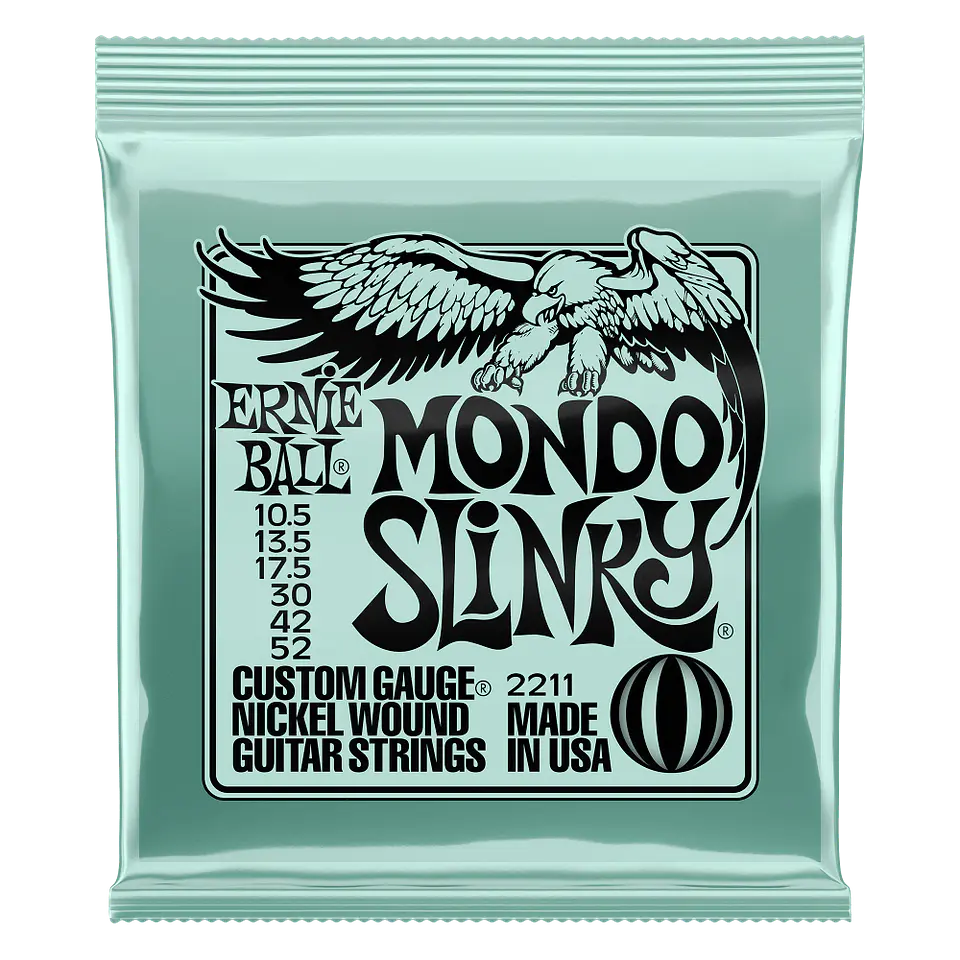 SET DE CUERDAS ERNIE BALL MONDO SLINKY 10.5 – 52 1