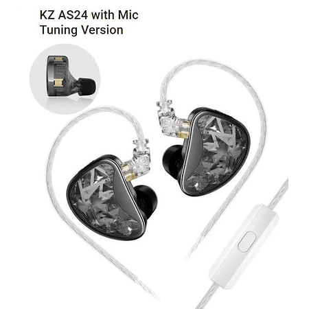 Audífono AS24-SWITCH-MIC KZ