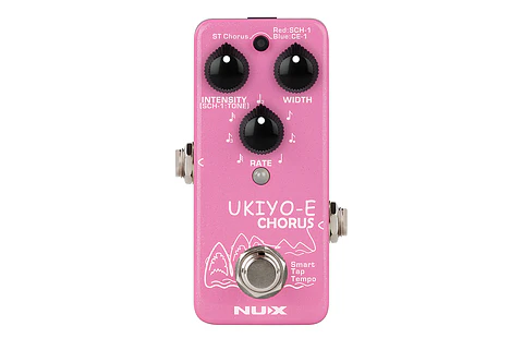 Pedal de Efecto Chorus NUX para Guitarra Eléctrica Ukiyo-E NCH-4