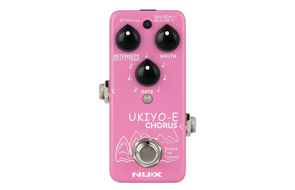 Pedal de Efecto Chorus NUX para Guitarra Eléctrica Ukiyo-E NCH-4 1
