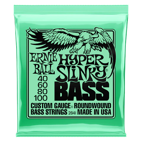 Cuerdas Bajo Eléctrico Hyper Slinky 40-100 Ernie Ball 2841