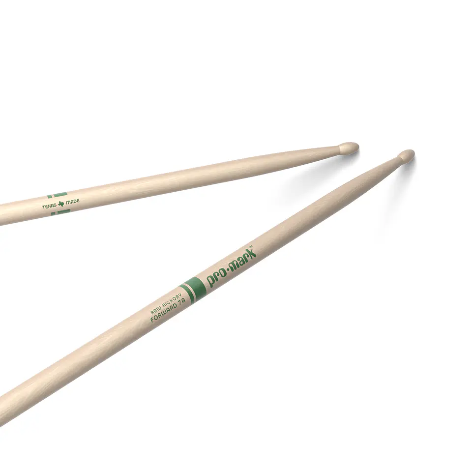 Baquetas 7A Raw Madera Hickory Forward Pro Mark 1