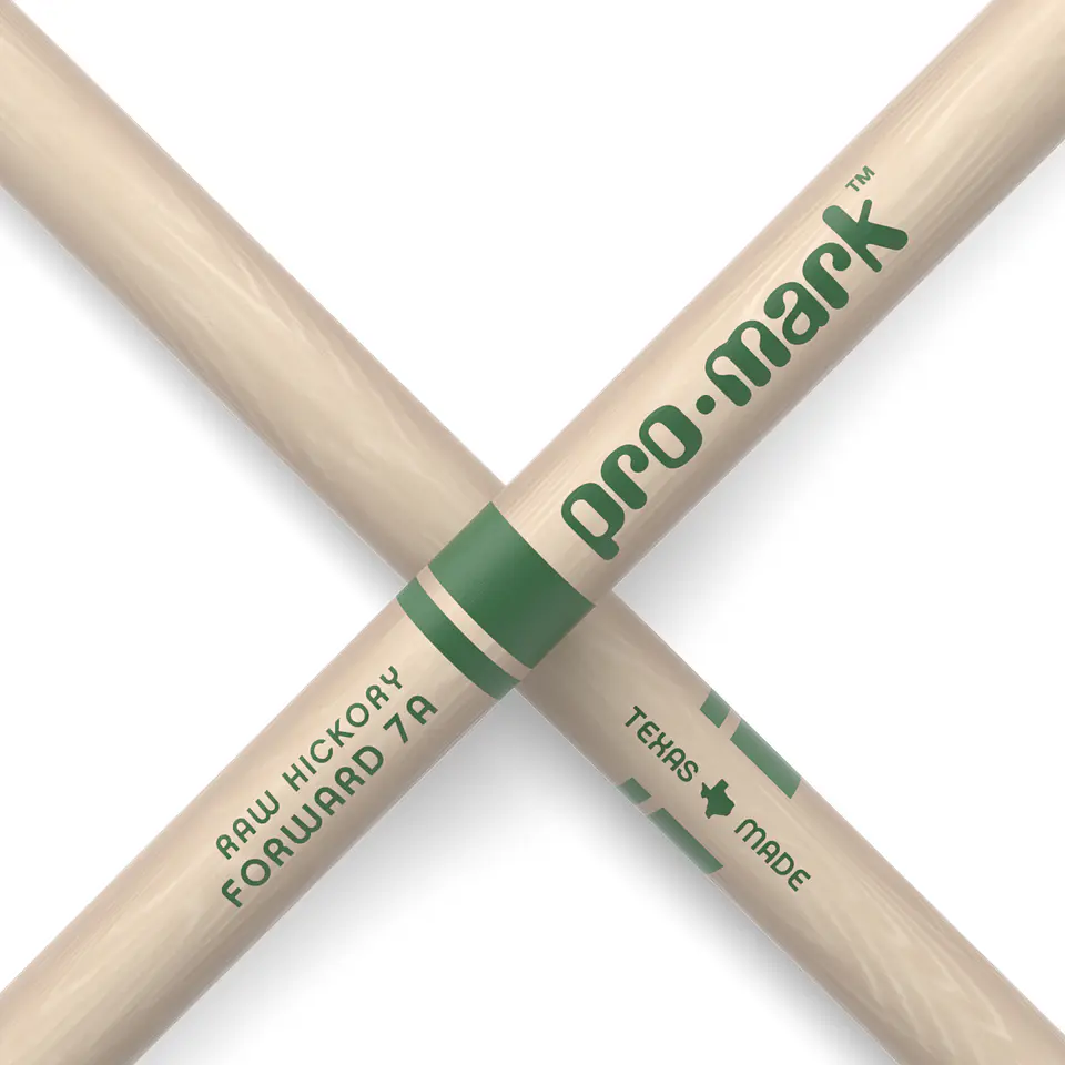 Baquetas 7A Raw Madera Hickory Forward Pro Mark 5