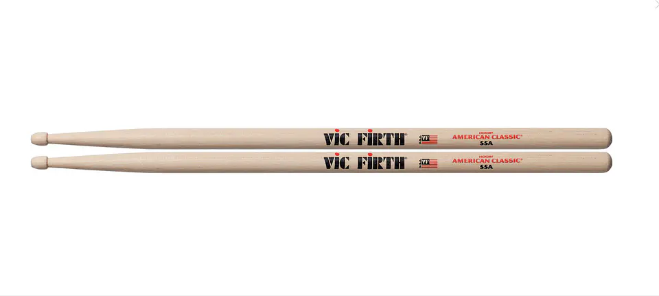 Baquetas Vic Firth 5A American Concept Punta de Madera 1